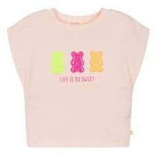 Pink baby tee with gummy bear design #gummybear pink, baby tee, gummy bear